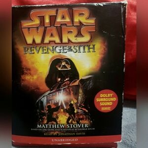 Star Wars III Novelization Micheal Stover's REVENGE OF THE SITH. 14 hrs, 11 CD's